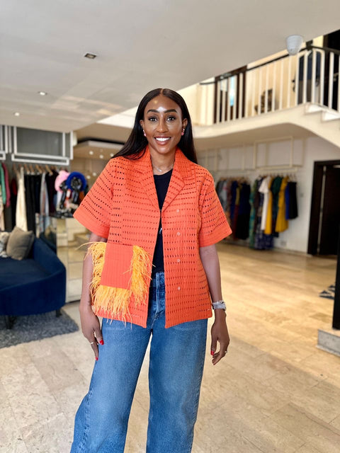 Aso oke jacket