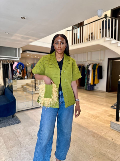 Aso oke jacket