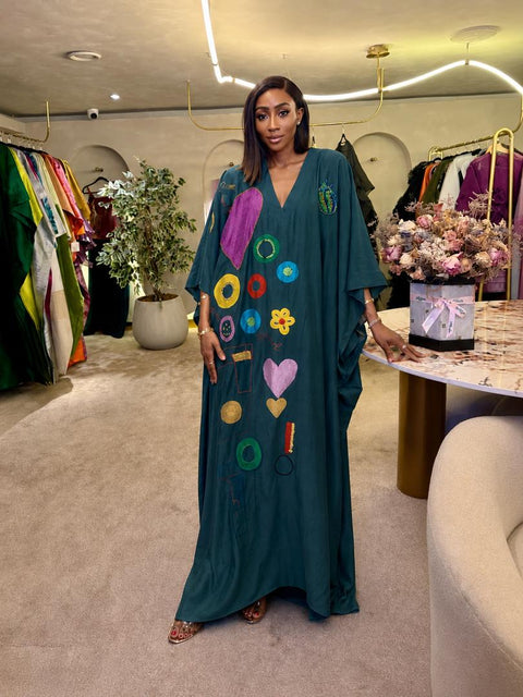 Nectar linen kaftan