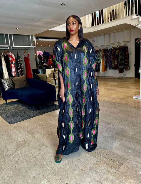 Dera kaftan Black