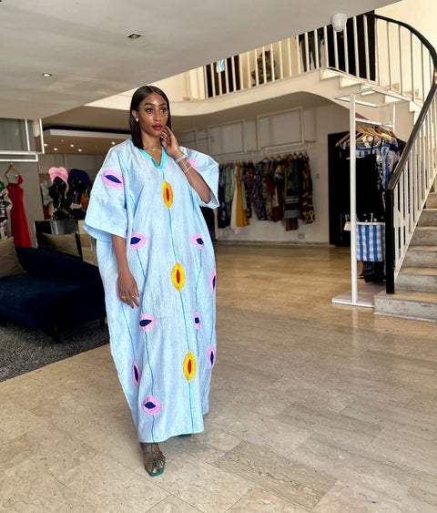 Dera kaftan Light Blue
