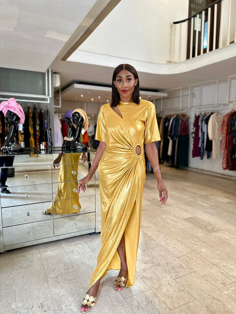 Drape dress