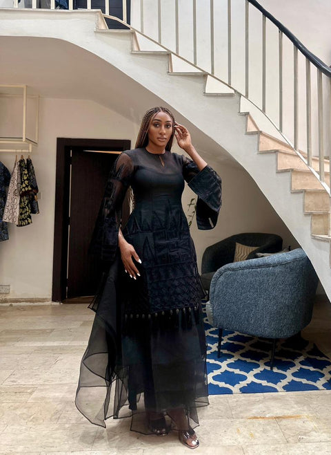 Tassel dija kaftan