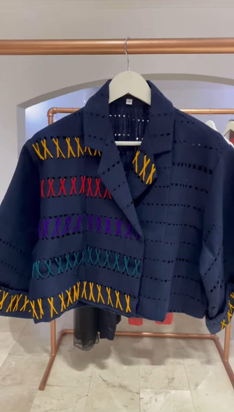 EMBROID. ASO OKE JACKET