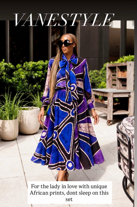 ADIRE P.B SHIRT/SKIRT